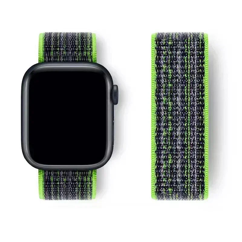 Strap For Apple Watch Band 44mm 40mm 45mm 41mm 49mm 42mm 38mm 46mm 45 mm Nylon Bracelet iwatch 10 9 7 se 6 ultra