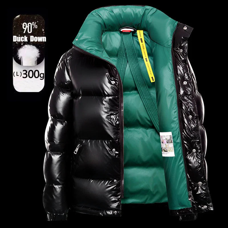 White Down Jacket for Men Women