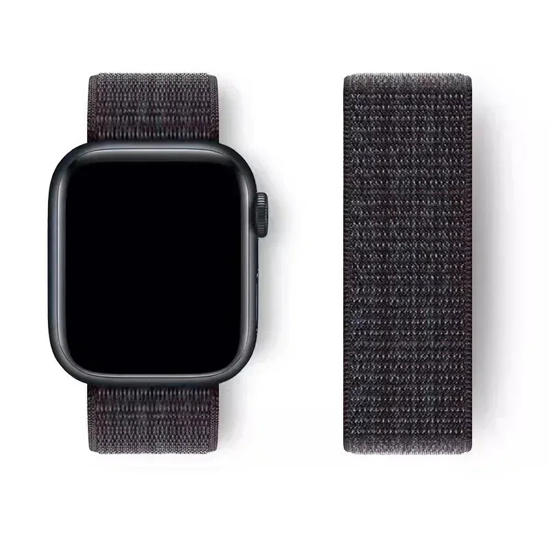 Strap For Apple Watch Band 44mm 40mm 45mm 41mm 49mm 42mm 38mm 46mm 45 mm Nylon Bracelet iwatch 10 9 7 se 6 ultra