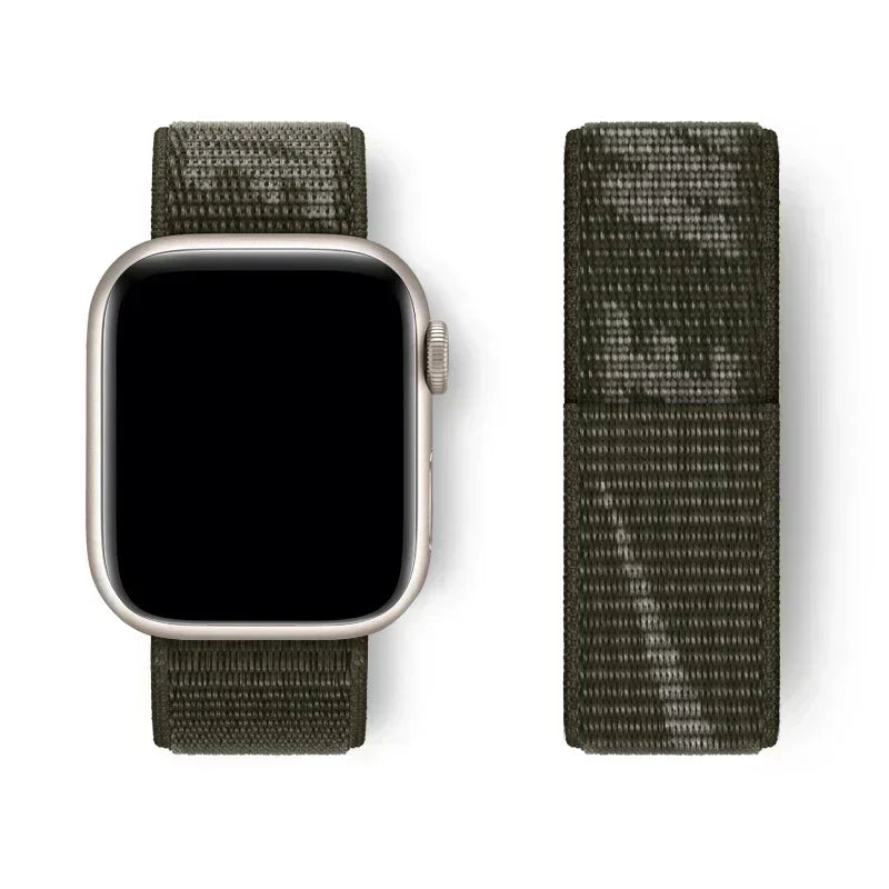 Strap For Apple Watch Band 44mm 40mm 45mm 41mm 49mm 42mm 38mm 46mm 45 mm Nylon Bracelet iwatch 10 9 7 se 6 ultra