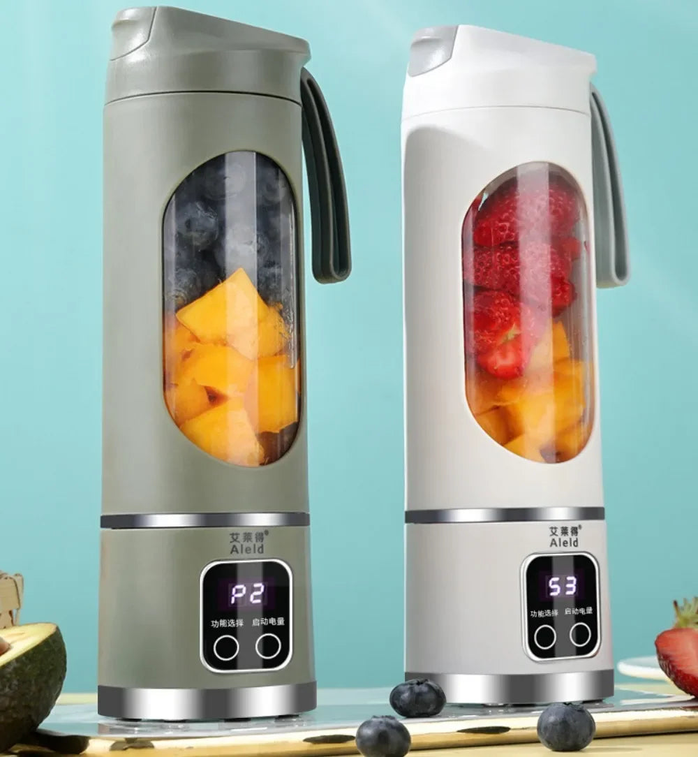 Portable Mini Juicer, Wireless USB Rechargeable Blender, Multifunctional Smoothie & Juice Maker, Ideal for Fruit & Veggie Drinks