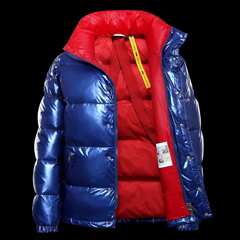 White Down Jacket for Men Women