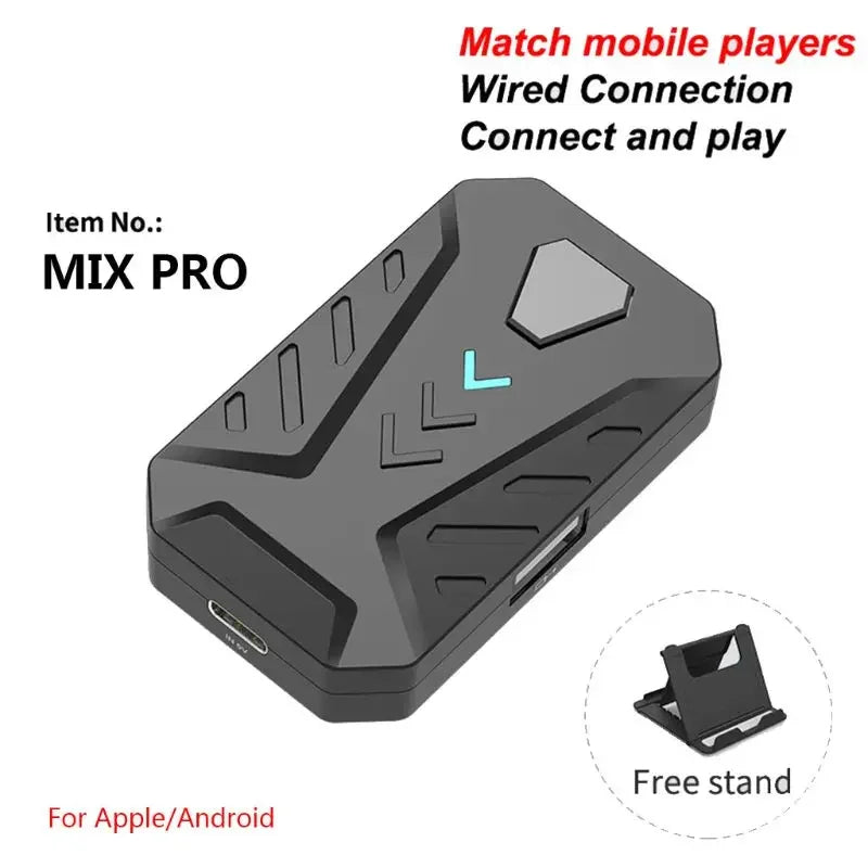 Portable Mobile Gaming Keyboard Mouse Converter Adapter